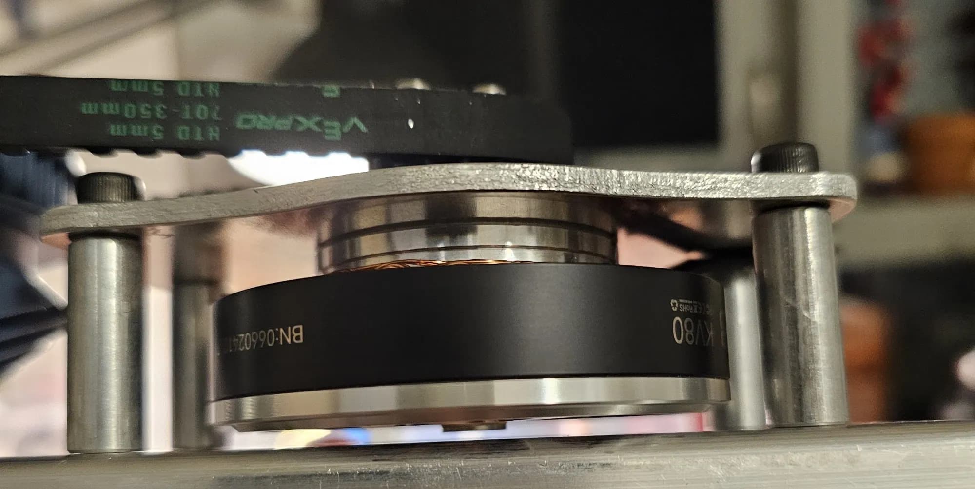 HTD 5 mm belt over a CubeMars AKE60-8