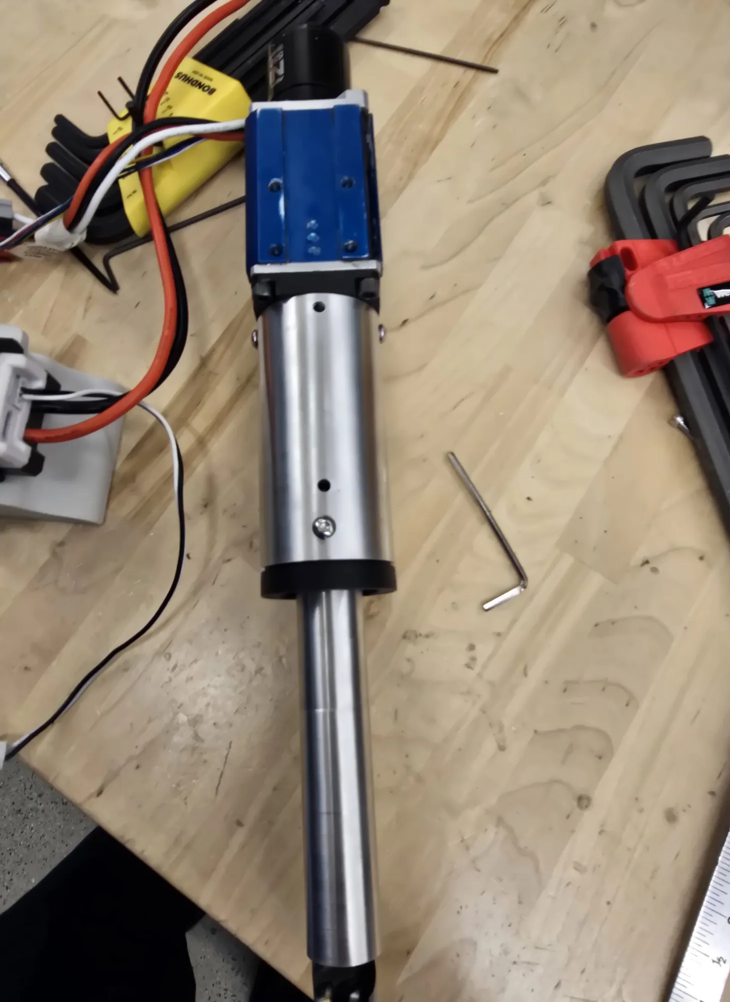 Drill on the bench