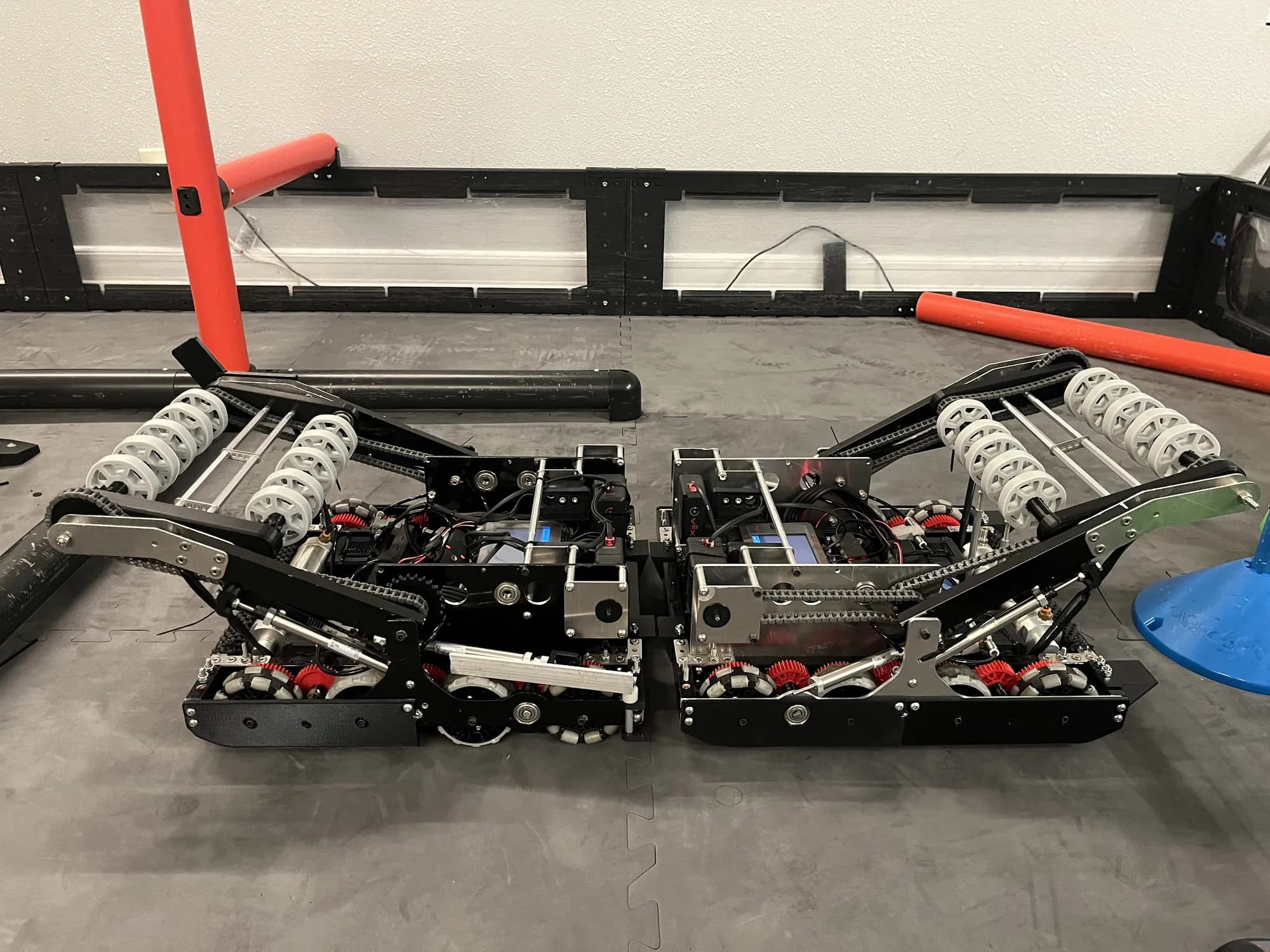 Two machines on the shop floor