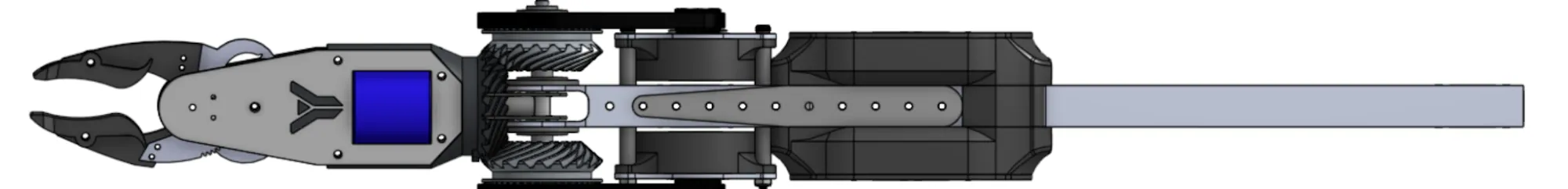2025: Hand 1.0 on the same forearm, electrical box, and wrist