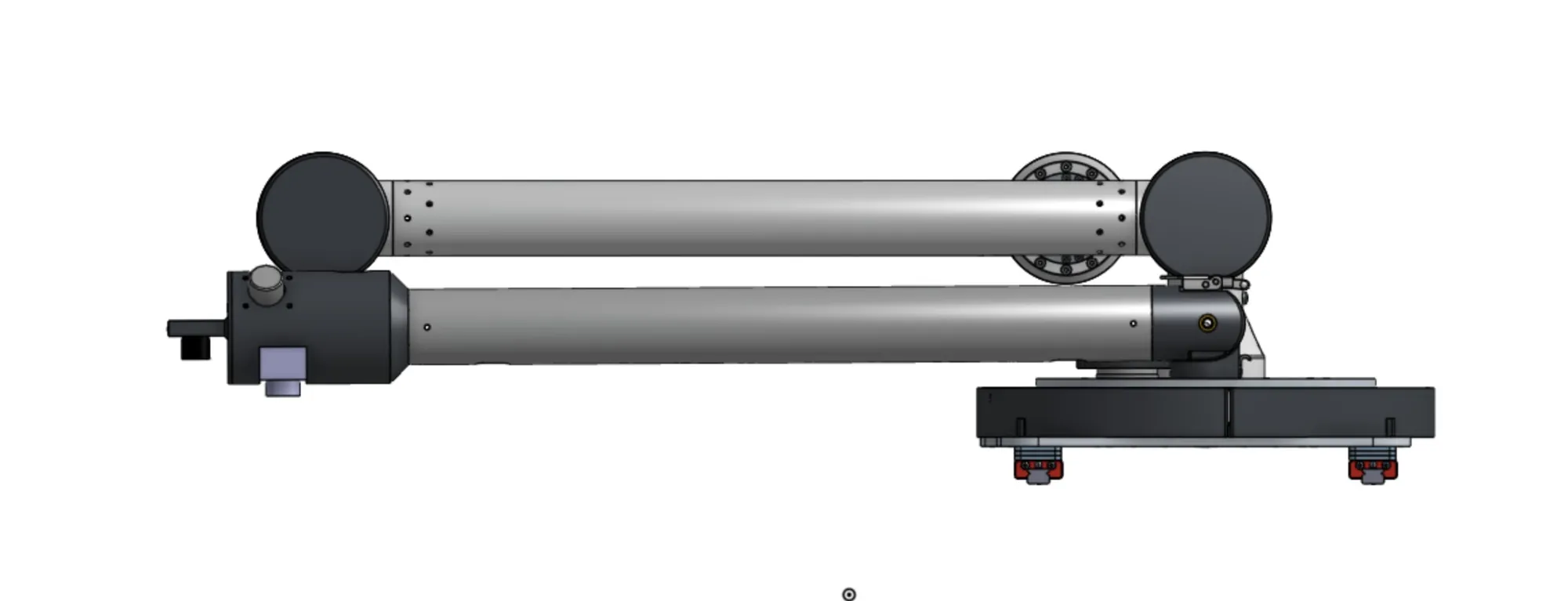 Collapsed horizontal for transport