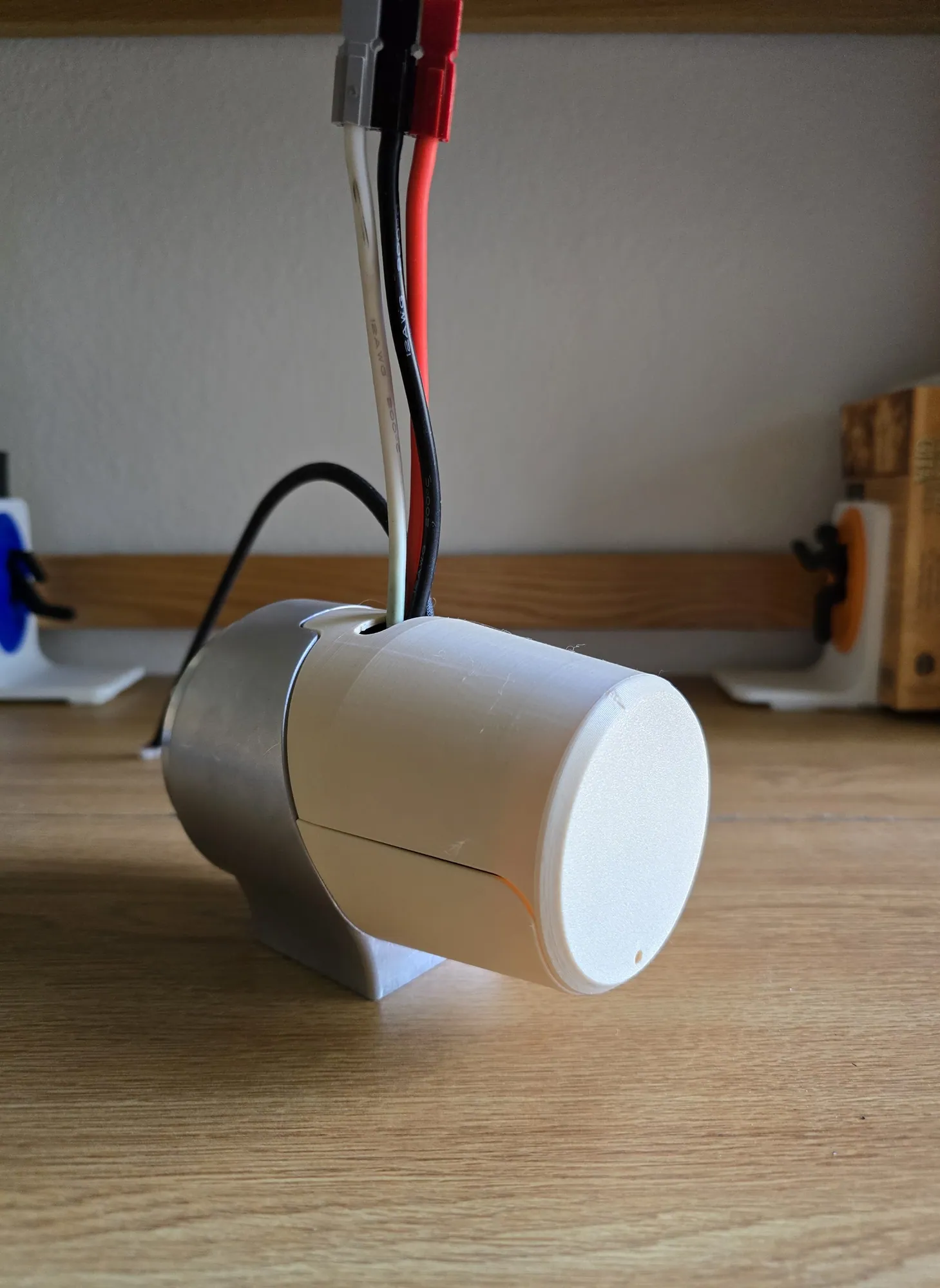 Assembled module: motor end