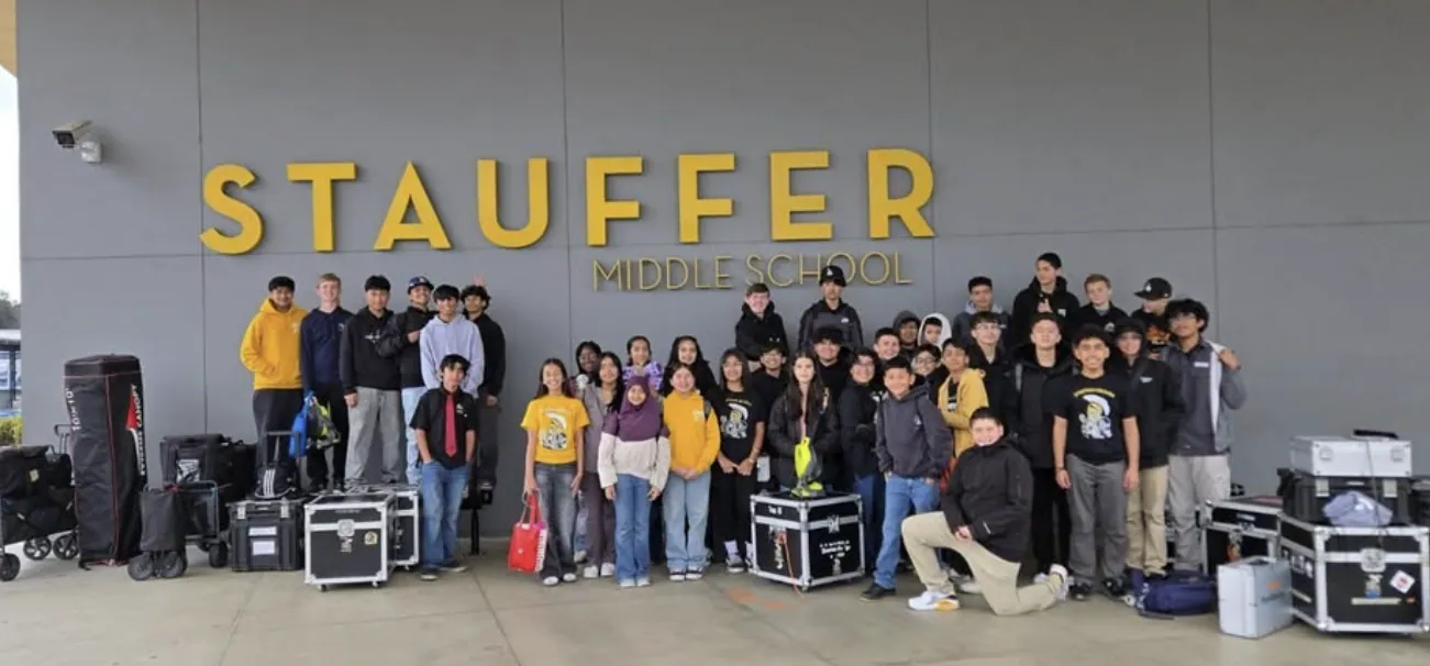 Outreach at Stauffer Middle School